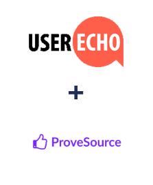 Integration of UserEcho and ProveSource Integration of UserEcho and ProveSource