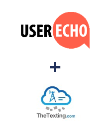 Integration of UserEcho and TheTexting Integration of UserEcho and TheTexting