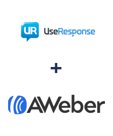 Integration of UseResponse and AWeber