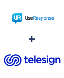 Integration of UseResponse and Telesign