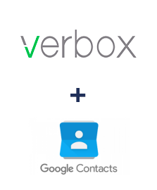 Integration of Verbox and Google Contacts Integration of Verbox and Google Contacts