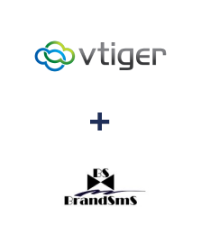 Integration of vTiger CRM and BrandSMS 
