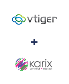 Integration of vTiger CRM and Karix