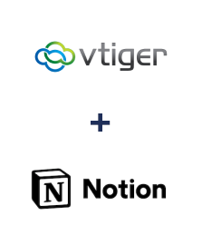 Integration of vTiger CRM and Notion