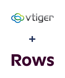 Integration of vTiger CRM and Rows