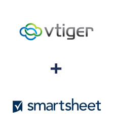 Integration of vTiger CRM and Smartsheet