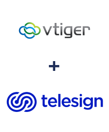 Integration of vTiger CRM and Telesign