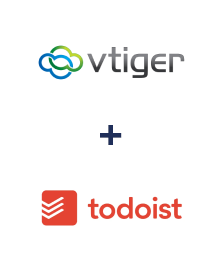 Integration of vTiger CRM and Todoist