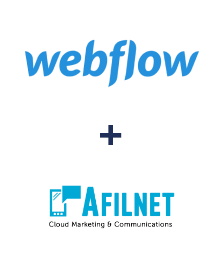 Integration of Webflow and Afilnet
