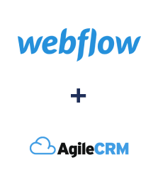 Integration of Webflow and Agile CRM