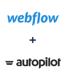 Integration of Webflow and Autopilot