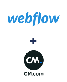 Integration of Webflow and CM.com