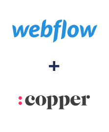Integration of Webflow and Copper