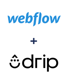 Integration of Webflow and Drip