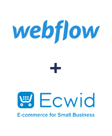 Integration of Webflow and Ecwid