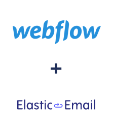 Integration of Webflow and Elastic Email