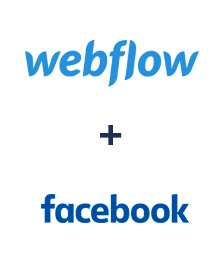 Integration of Webflow and Facebook