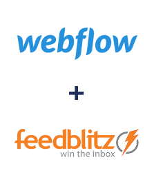 Integration of Webflow and FeedBlitz