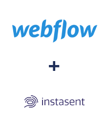 Integration of Webflow and Instasent