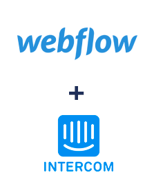 Integration of Webflow and Intercom