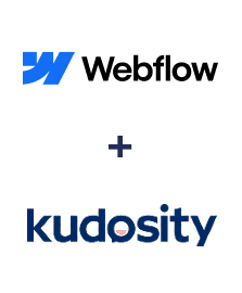 Integration of Webflow and Kudosity