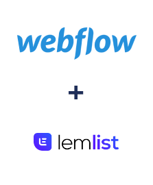 Integration of Webflow and Lemlist