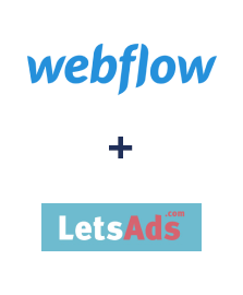 Integration of Webflow and LetsAds