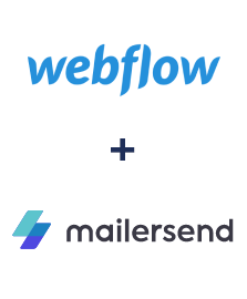 Integration of Webflow and MailerSend