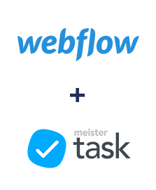 Integration of Webflow and MeisterTask
