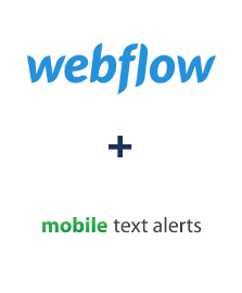 Integration of Webflow and Mobile Text Alerts