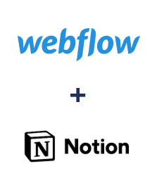 Integration of Webflow and Notion