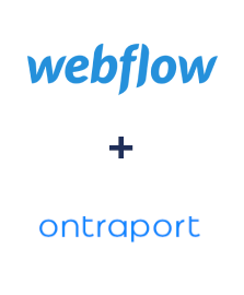 Integration of Webflow and Ontraport
