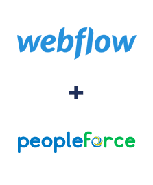 Integration of Webflow and PeopleForce