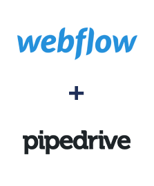 Integration of Webflow and Pipedrive