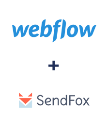 Integration of Webflow and SendFox