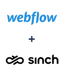 Integration of Webflow and Sinch