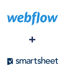 Integration of Webflow and Smartsheet