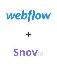 Integration of Webflow and Snovio