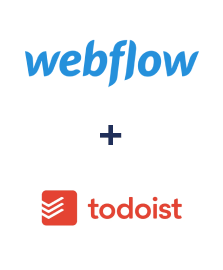 Integration of Webflow and Todoist