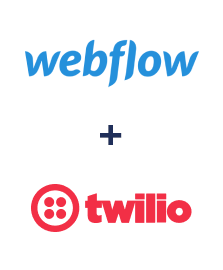 Integration of Webflow and Twilio