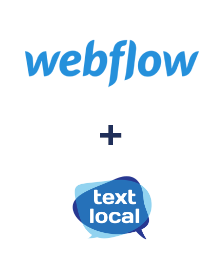 Integration of Webflow and Textlocal