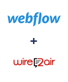 Integration of Webflow and Wire2Air