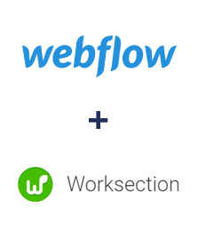 Integration of Webflow and Worksection