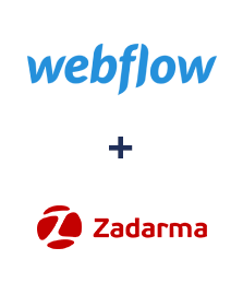 Integration of Webflow and Zadarma