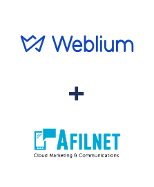 Integration of Weblium and Afilnet