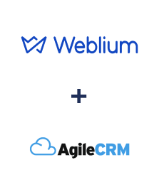 Integration of Weblium and Agile CRM