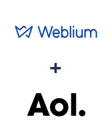 Integration of Weblium and AOL