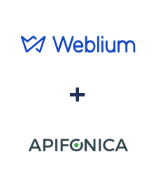 Integration of Weblium and Apifonica