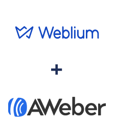 Integration of Weblium and AWeber