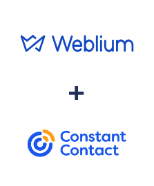 Integration of Weblium and Constant Contact